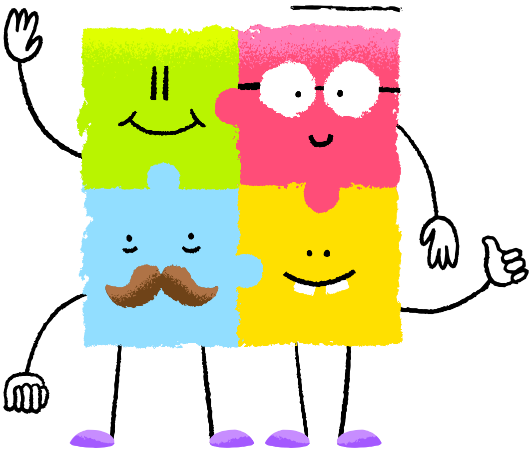 Team collaborating to manage volunteers